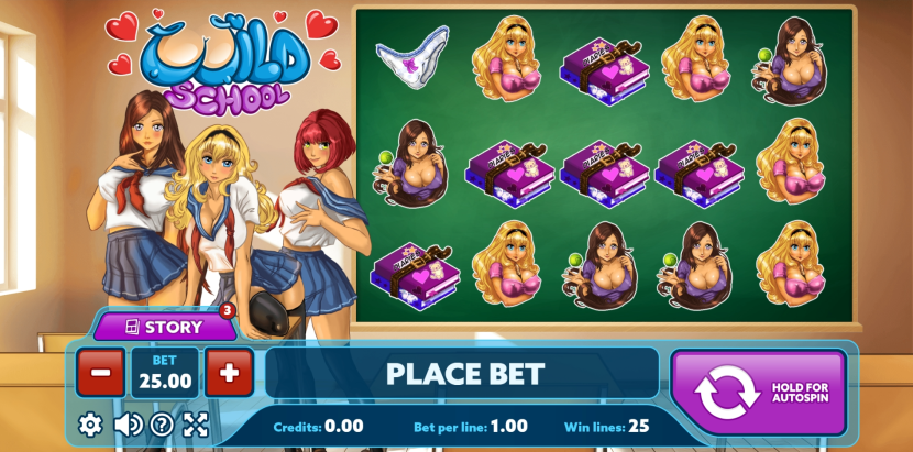 Wild School slot Gallery