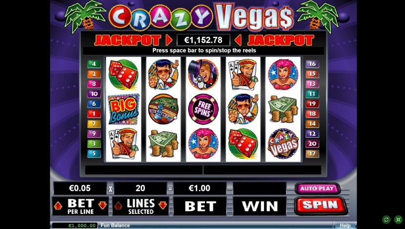 Crazy Casino No Deposit Bonus
