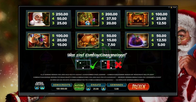 FAN Santa Slot machine