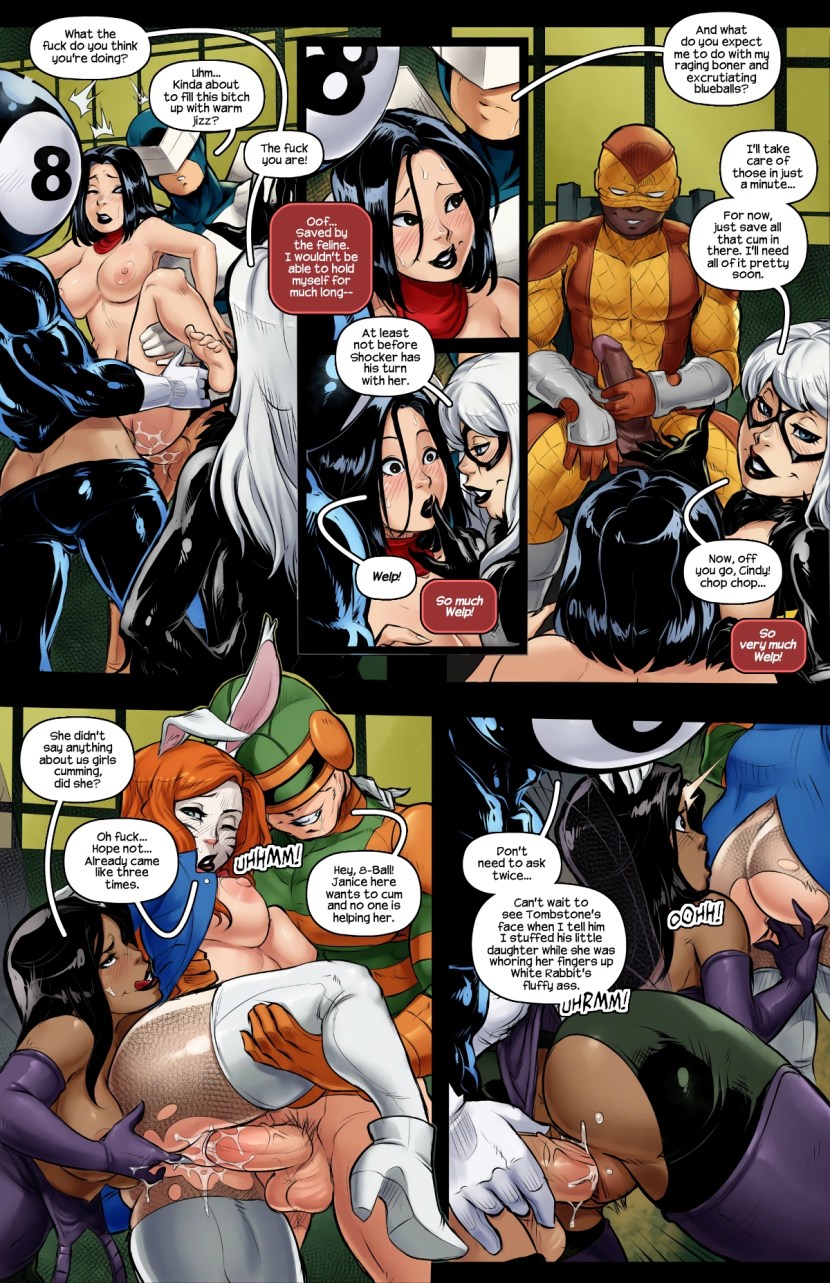 Marvel Black Cat lesbian hentai