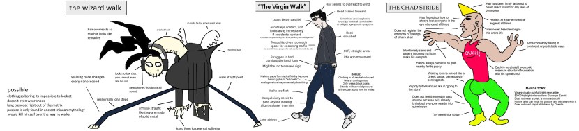 Chad vs Virgin meme