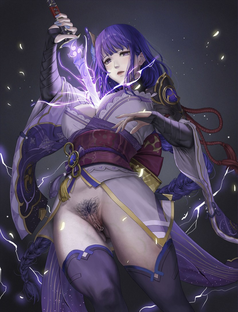 Genshin Impact Hentai Reiden Anal