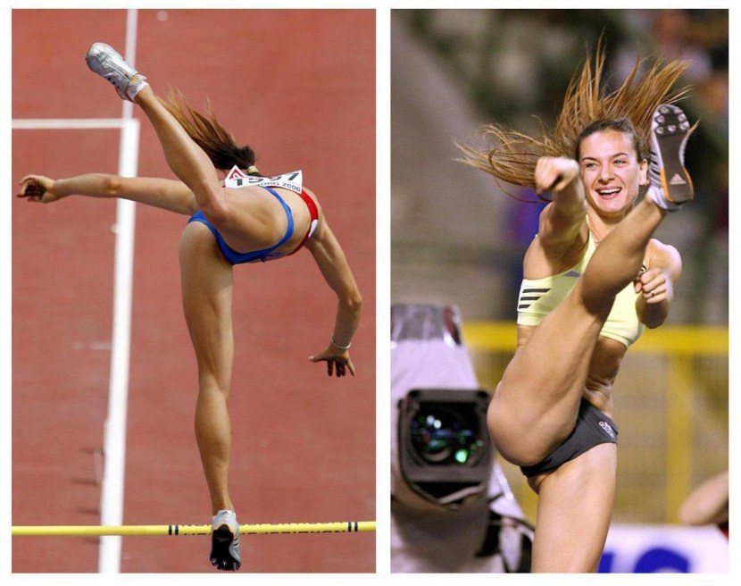 Naked tennis player Maria Sharapova