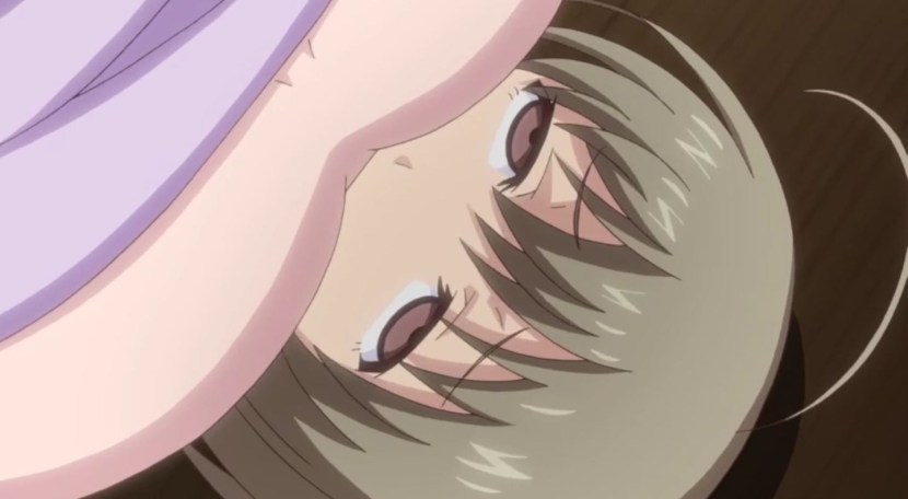 Anime girls with big breasts in swimsuits