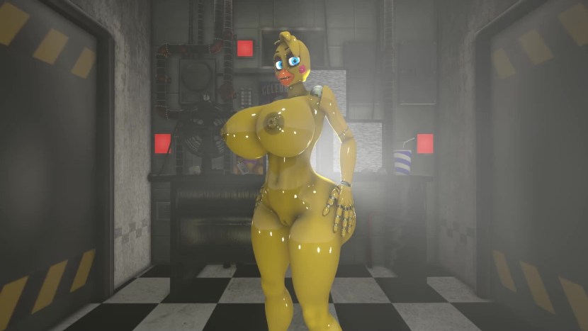 FNAF 2 Hentai Chika Anal
