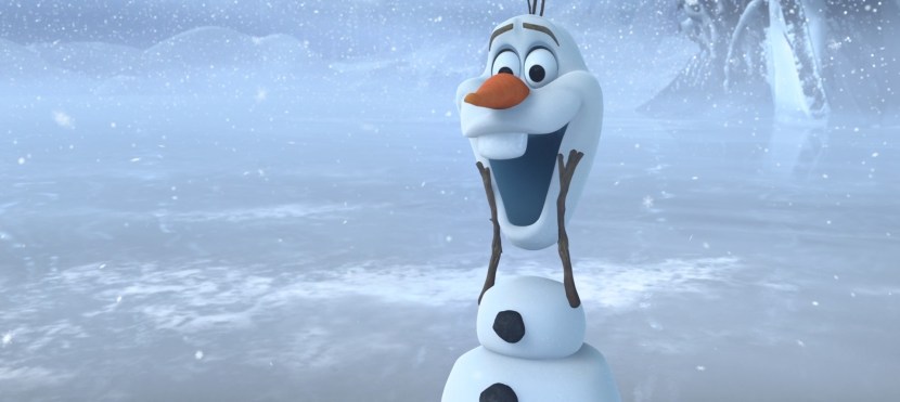 Olaf personnel from the cartoon