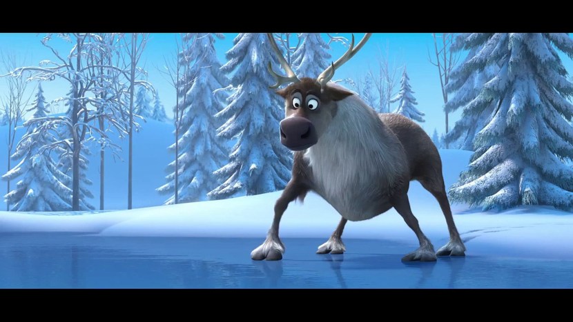 Sven cartoon cold heart