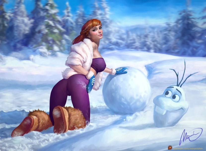 Cartoon Reality Cold Heart