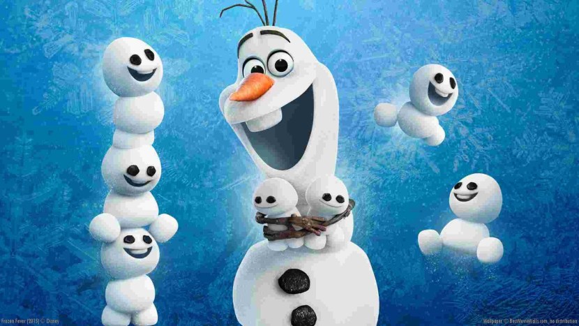 Cold triumph of snowmen and Olaf