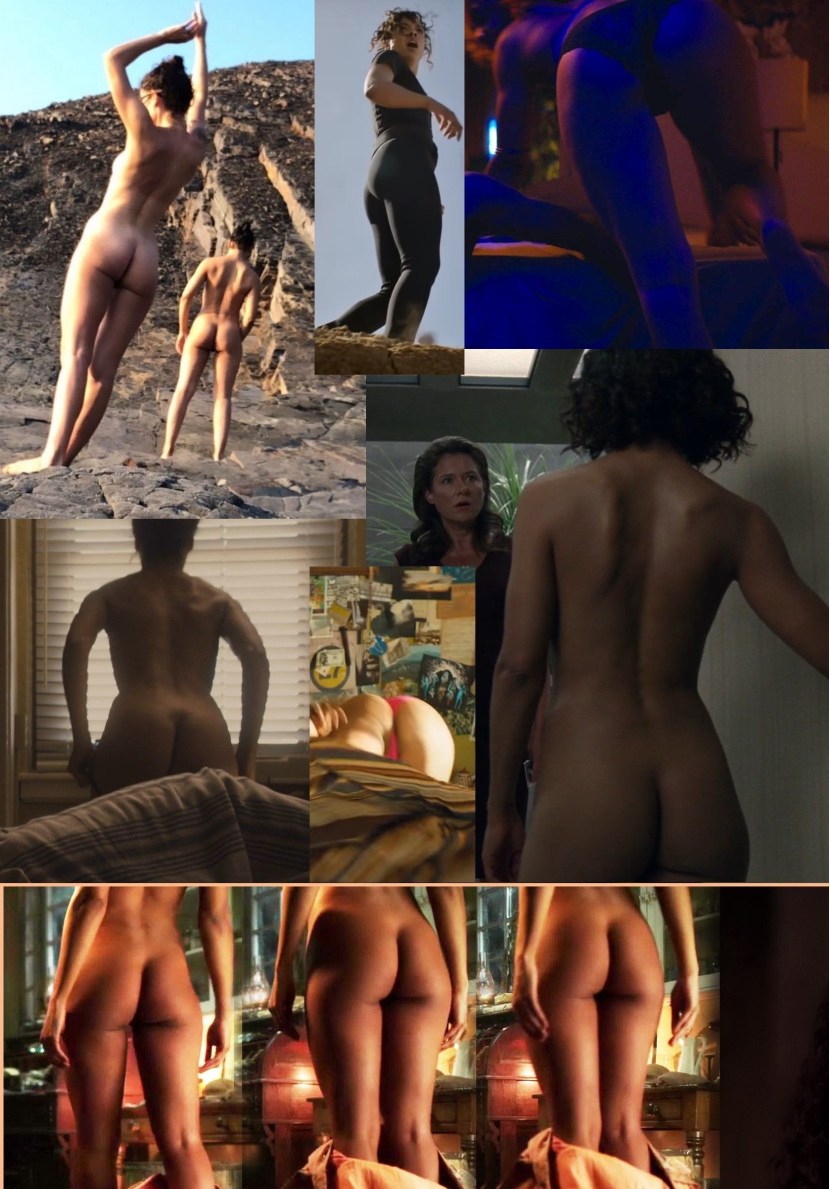 Naked actress Tessa Thompson