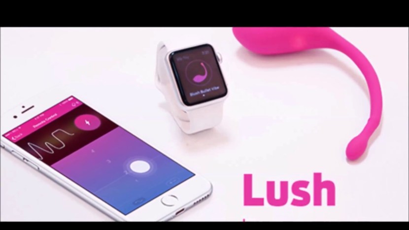 Pouting women with a pump