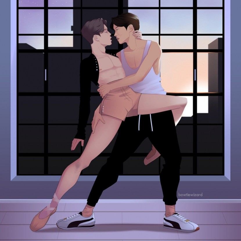 Jimin and BTS Art 18