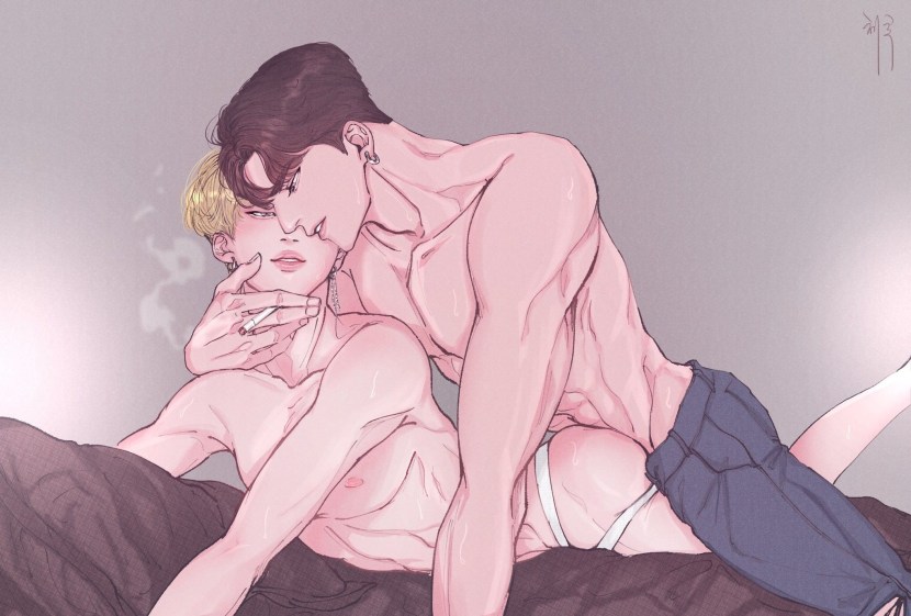 BTS Jungkook and Jimin Art