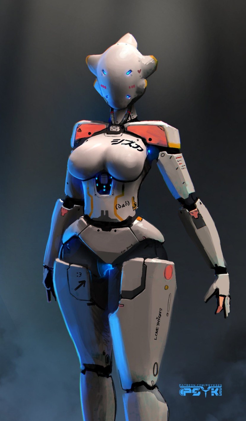 Robot ginoid android cyborgs