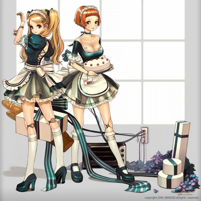 Robot servant from the cartoon