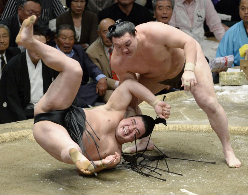 Sumo wrestling women naked