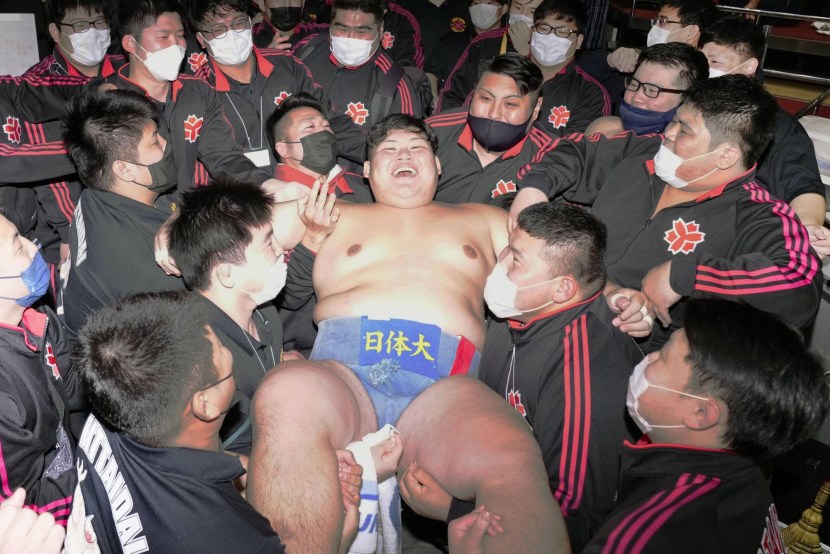 Georgian Sumoist in Japan