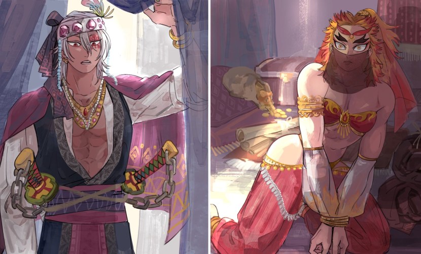 Rengoku and Tengen Hentai