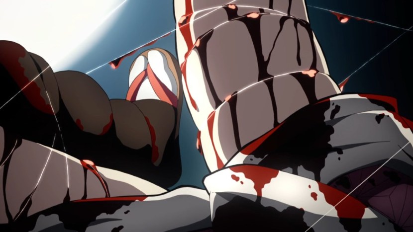 Blood in the anime blade dissecting demons