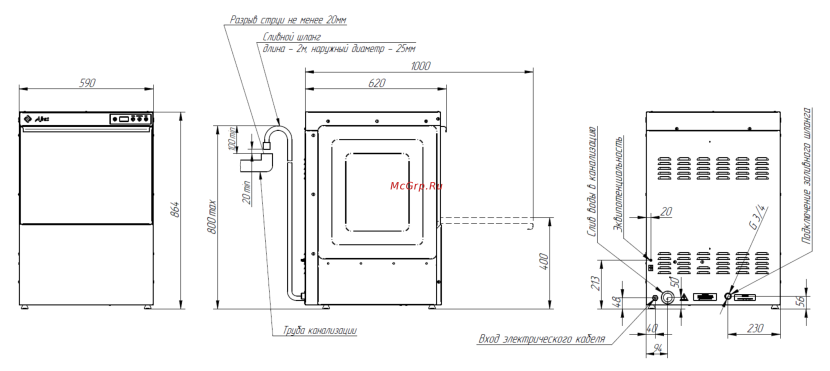 AIML 63V 2 electric motor