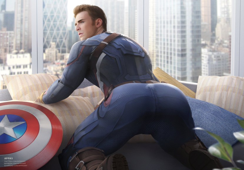 Chris Evans Steve Rogers BDSM XXX