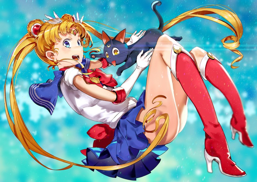 Sailor Moon and Mamora Hentai