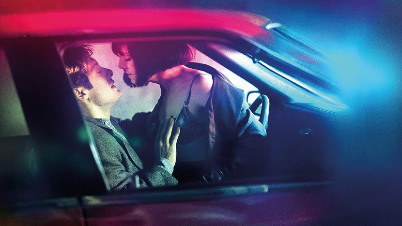 Girl purple hair tattoos