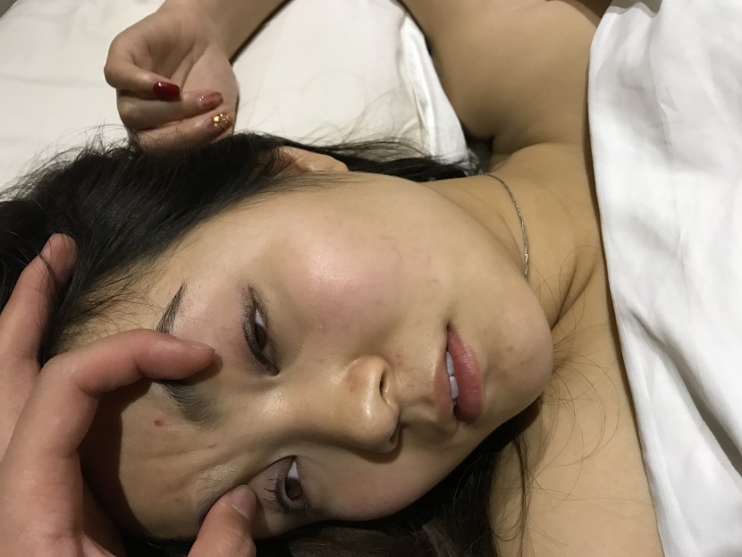 Young Asian in the ass