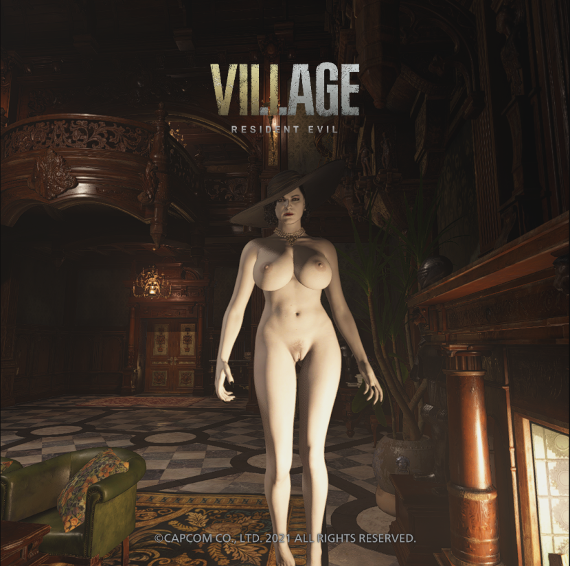 Dimitrescu Resident Evil Village Nude Mod