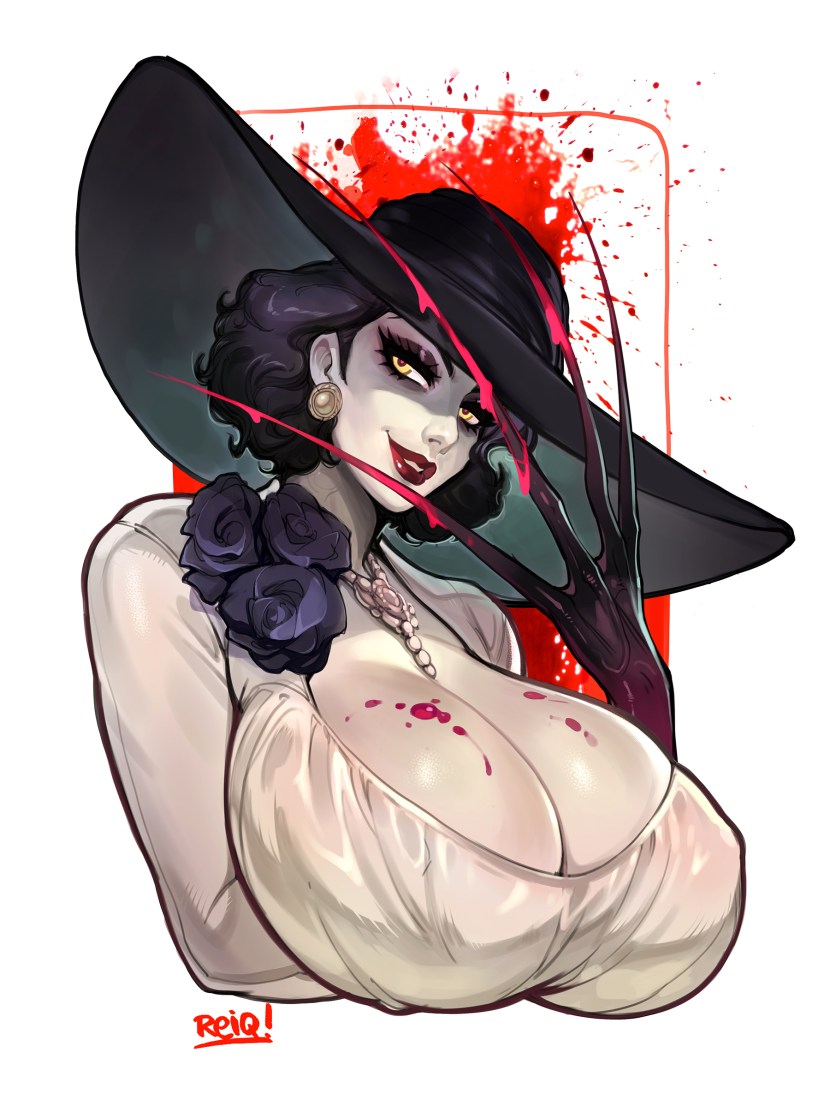 Lady Dimitrescu boobs