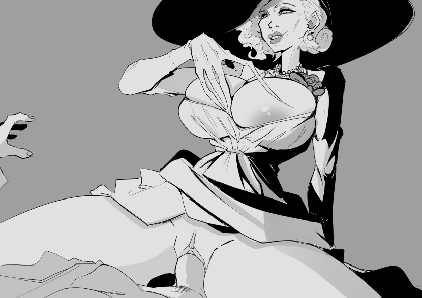 Resident Evil 8 Village Lady Dimitrescu XXX