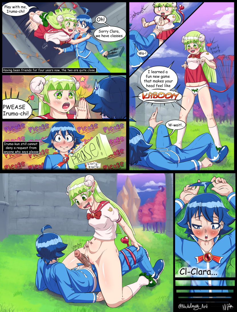 Mairimashita! Iruma-Kun Hentai Manga