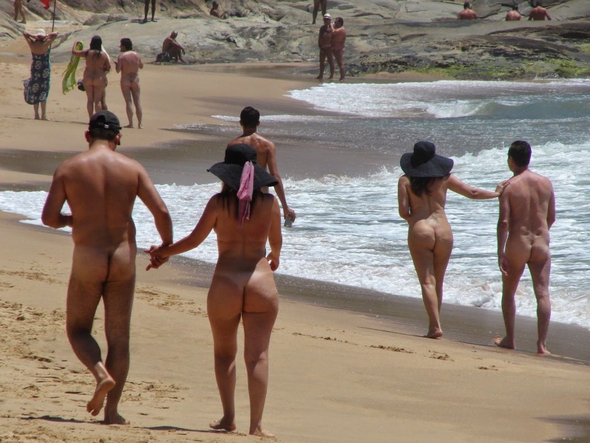 Brazil beach nudist