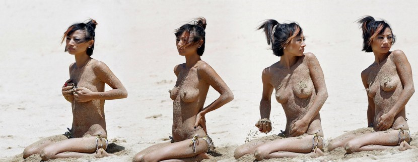 Bai Lin Topless