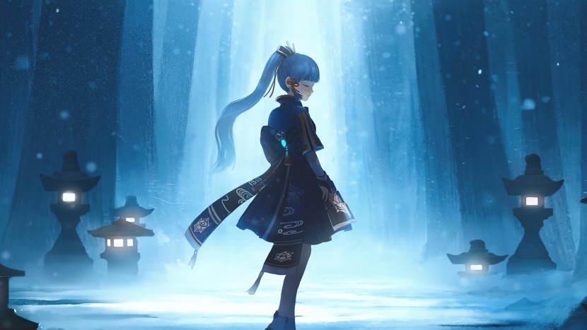 Black screen with an inscription