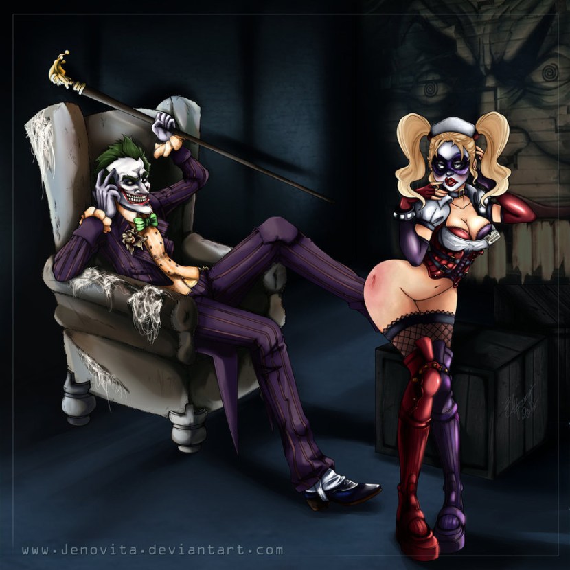 Harley Quinn and Joker BDSM