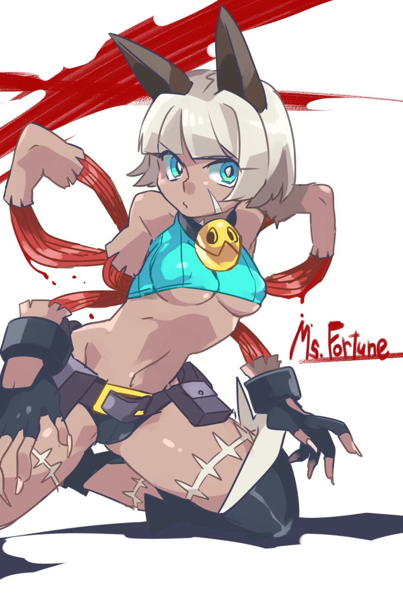 Skullgirls Robo-Front pink