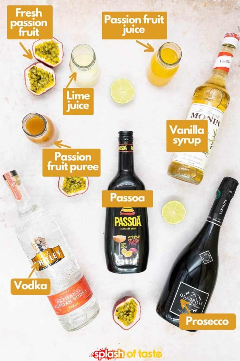 Cocktylgrenod on a white background