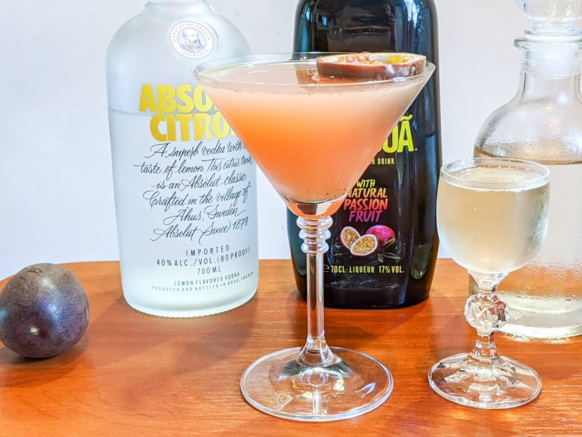 Gin Martini Passion Fruit Vanilla ABC Taste