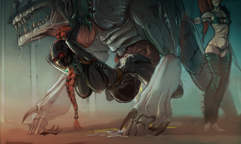 Warhammer 40,000 tiranides hentai