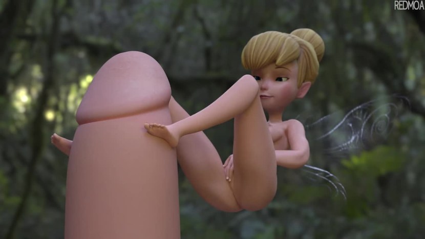 Fairy Ding Ding on a huge cock