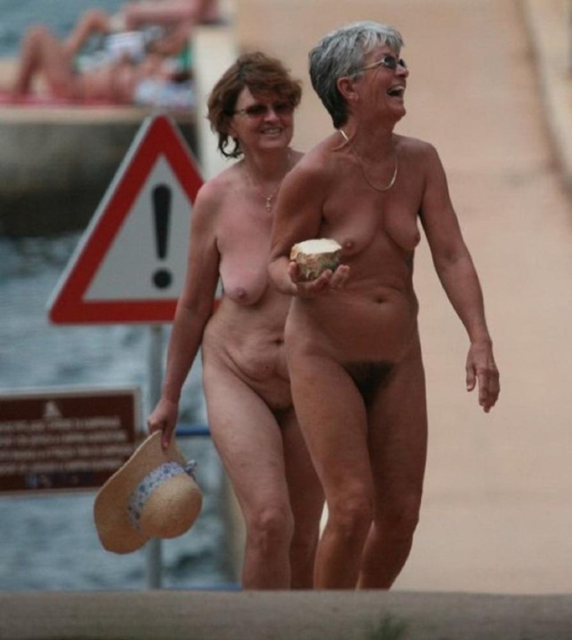 Elderly naked ladies in the country