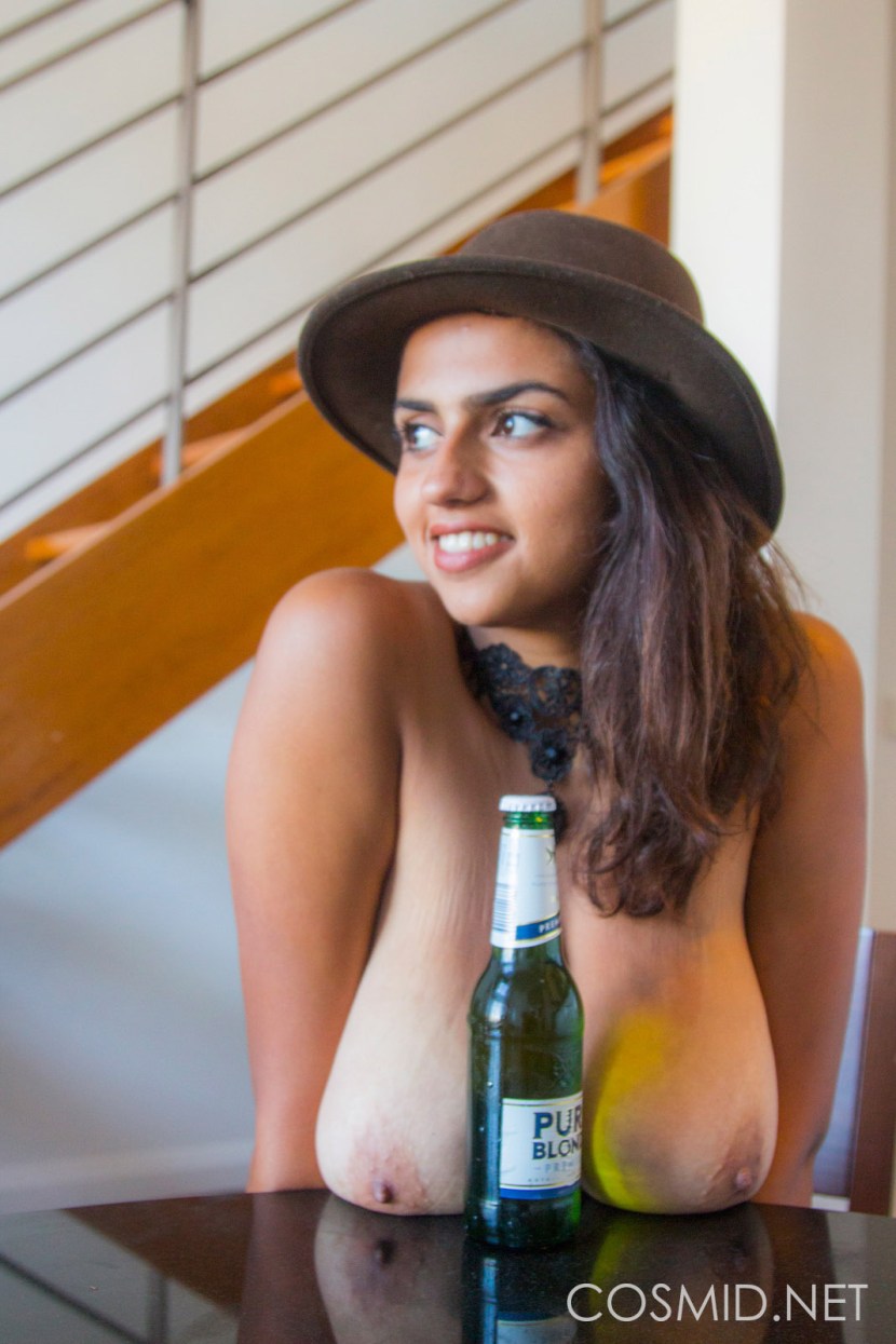 Armenian is stripped in the bathroom