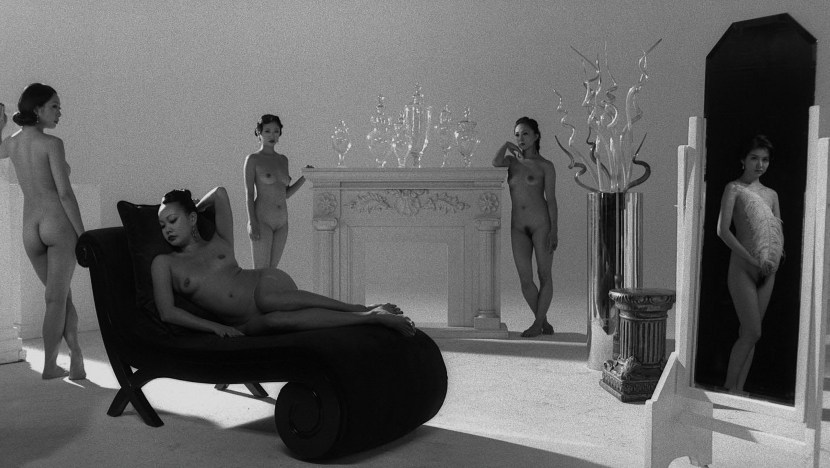 Audrey Hepburn with a gag