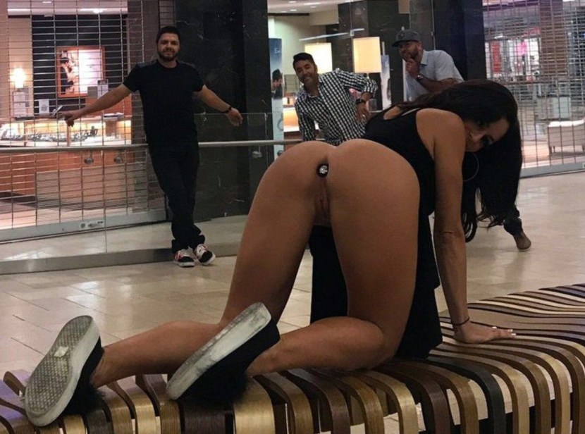 Masturbation of girls in public