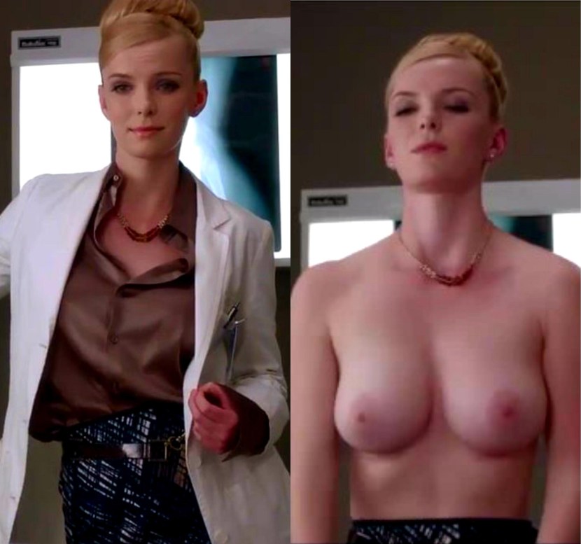 Betty Gilpin chest