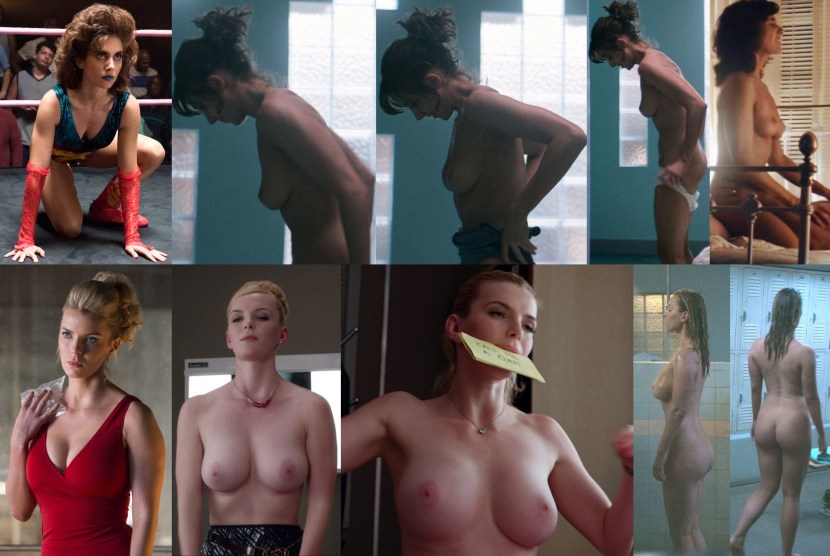 Betty Gilpin chest
