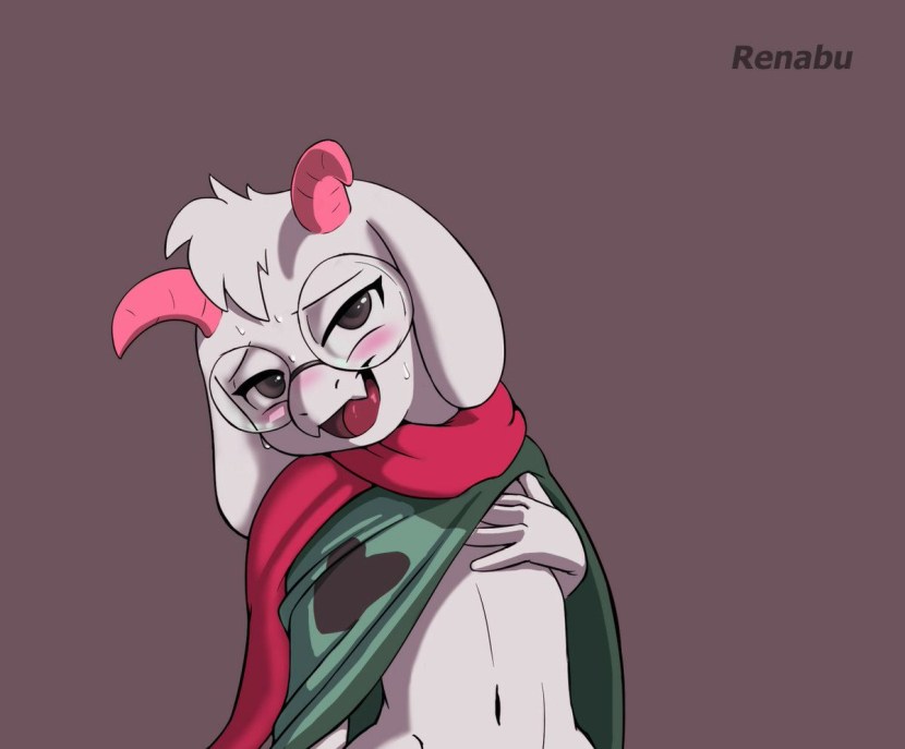 DELTARUNE RALSEI Hentai Gay Ass Back