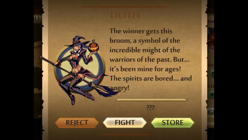 Naked May from Shadow Fight