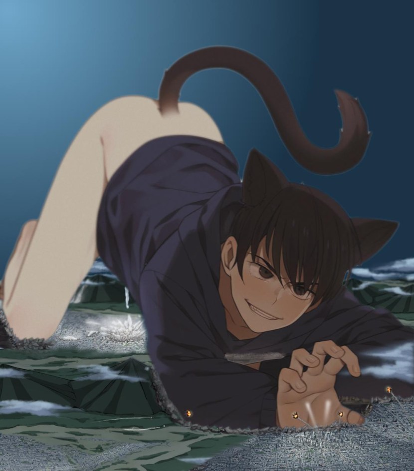 ANime pitching transformation